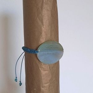 Aqua Terra Jasper Bracelet Handmade SOLD